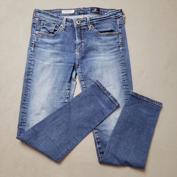 AG The Stevie Ankle Slim Straight Ankle Jeans Sz 26R - Picture 6 of 13
